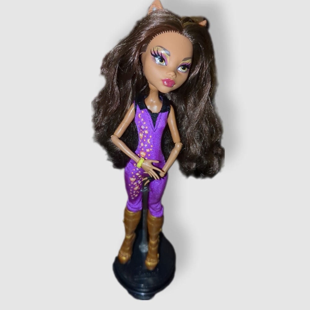 Monster High Music Festival Clawdeen Wolf Doll Arm And Hand Replaced Mattel 2013